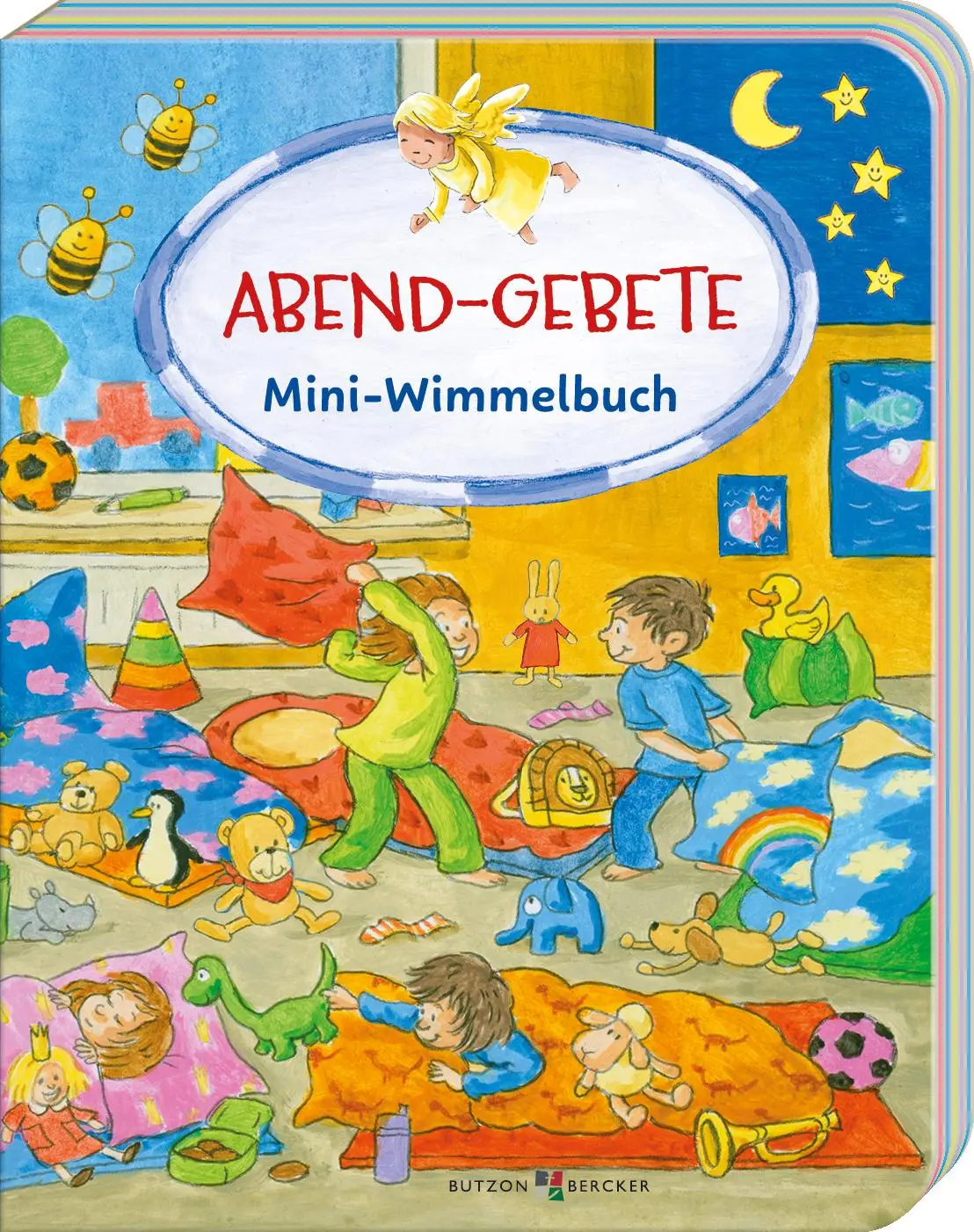 Cover: 9783766637666 | Abend-Gebete | Mini-Wimmelbuch | Vera Lörks | Buch | 14 S. | Deutsch