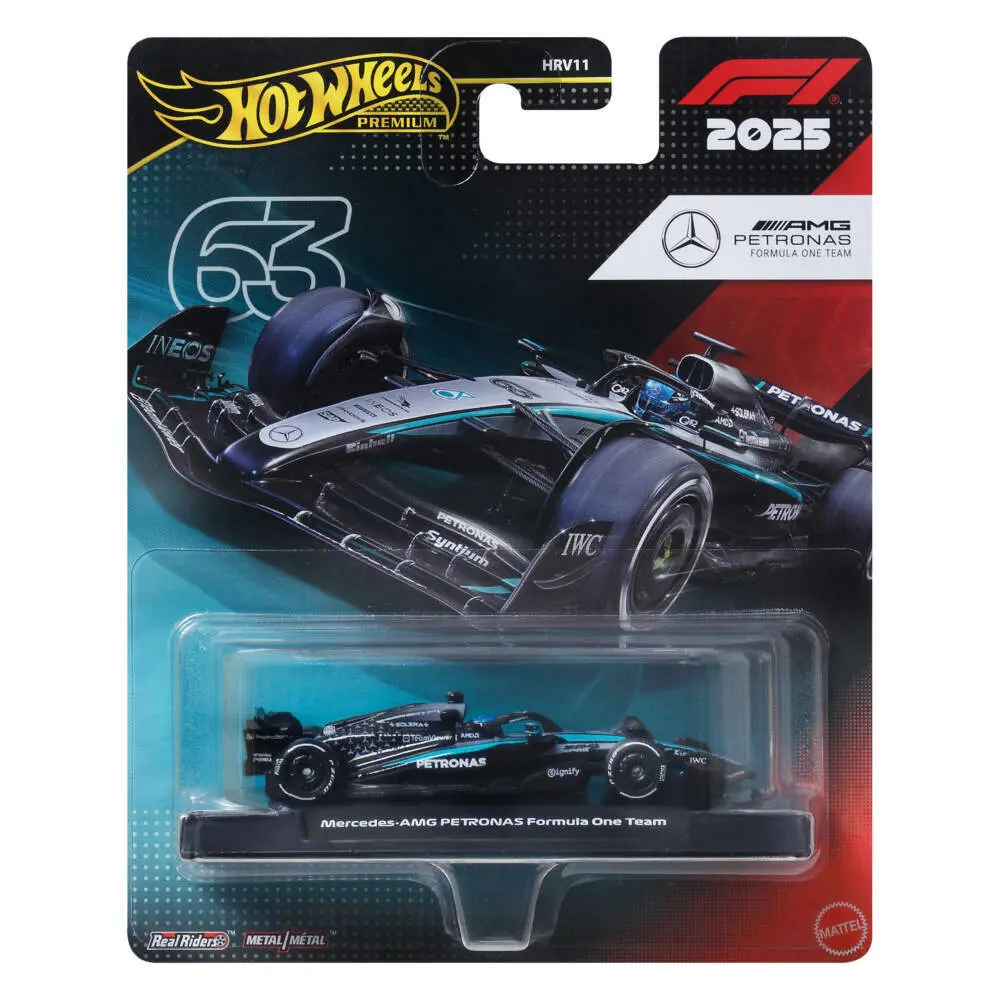 Cover: 194735347766 | Hot Wheels Premium F1 - Team Mercedes Benz Driver 1 | Blister | JKD80