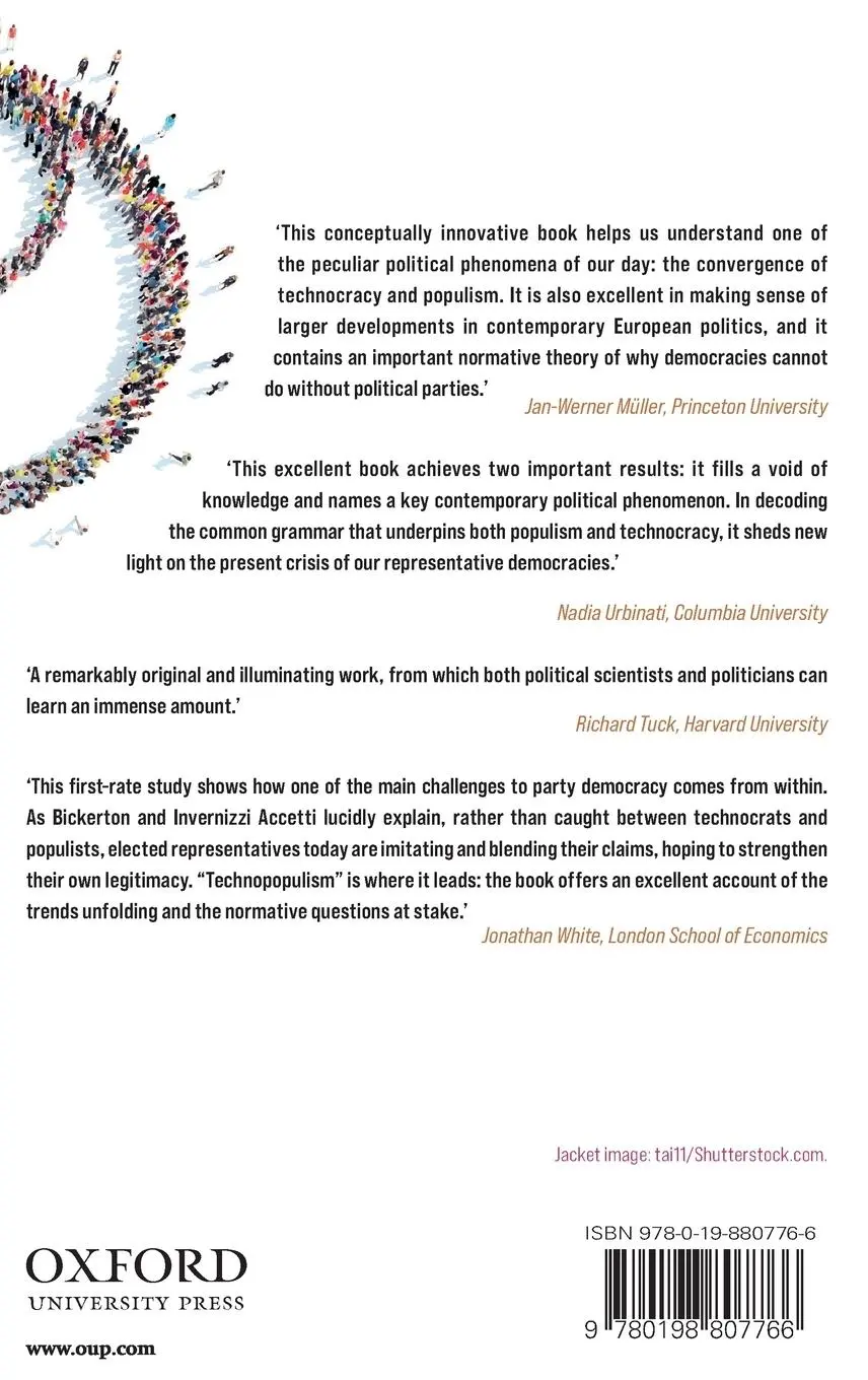 Rückseite: 9780198807766 | Technopopulism | The New Logic of Democratic Politics | Buch | 2021