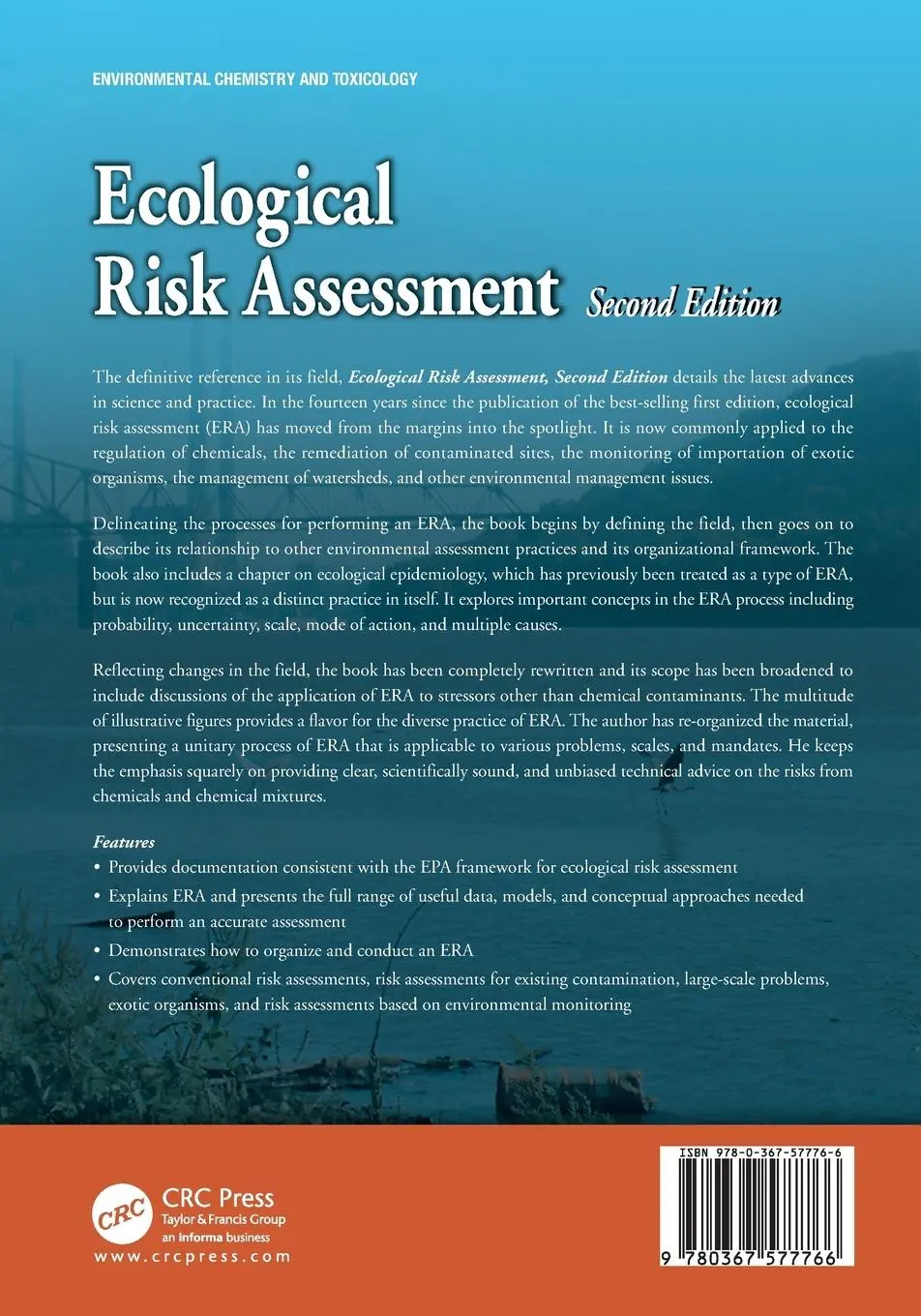 Rückseite: 9780367577766 | Ecological Risk Assessment | Glenn W. Suter II | Taschenbuch | 2020