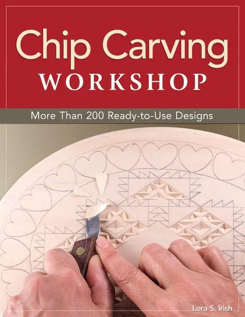 Cover: 9781565237766 | Chip Carving Workshop | More Than 200 Ready-To-Use Designs | Irish