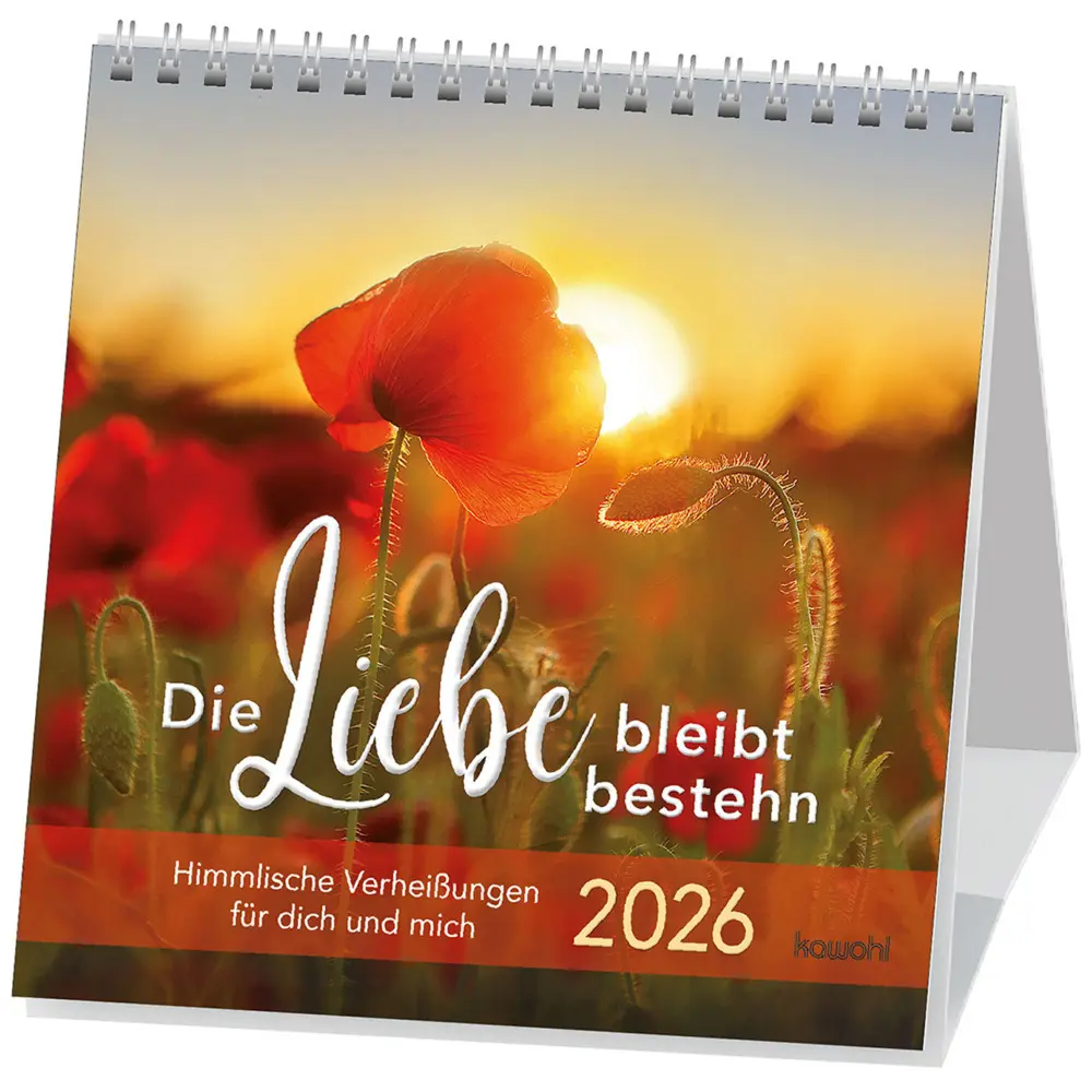 Cover: 9783754817766 | Die Liebe bleibt bestehn 2026 | Kalender | Spiralbindung | Deutsch