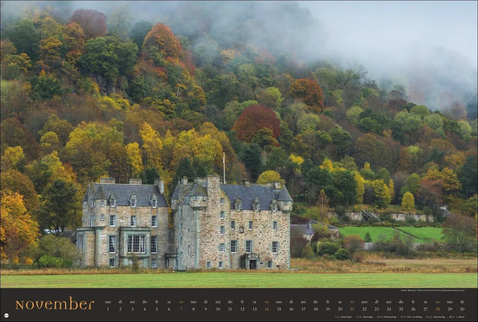 Bild: 9783756417766 | Land of Legends Kalender 2027 - Schottlands Burgen und Schlösser