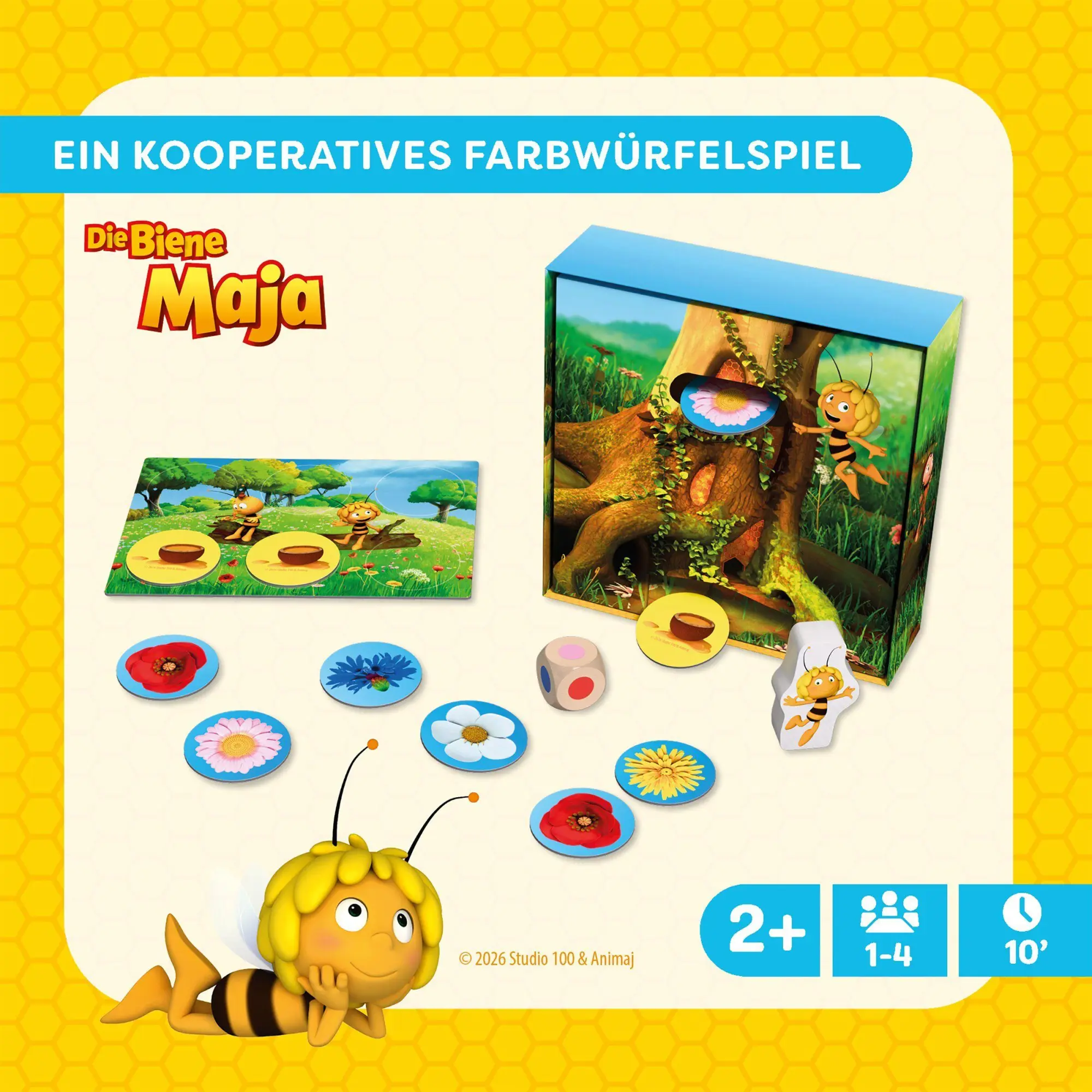 Bild: 4010168297866 | Meine ersten Spiele - Biene Maja Honigbaum | Christiane Hüpper | Spiel