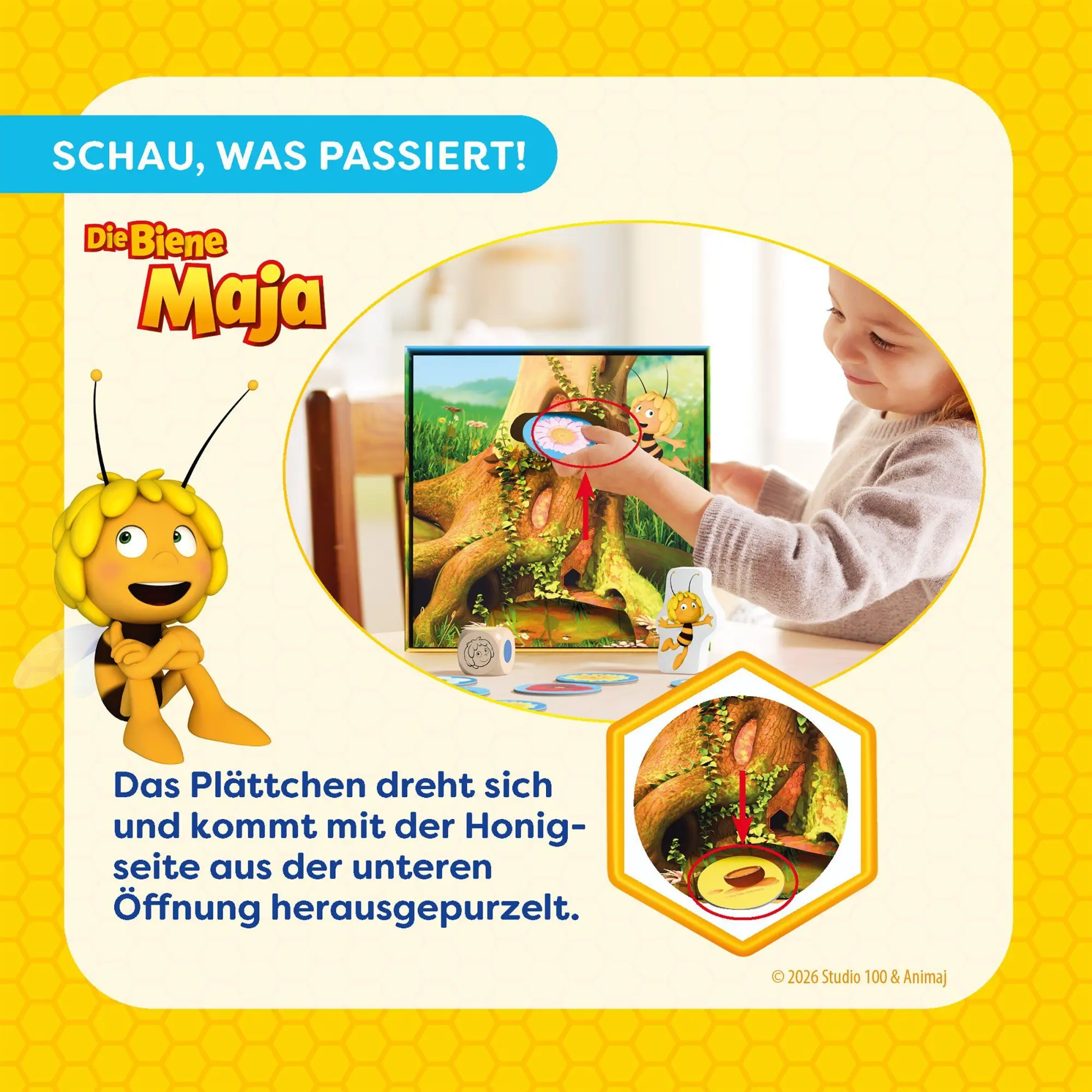 Bild: 4010168297866 | Meine ersten Spiele - Biene Maja Honigbaum | Christiane Hüpper | Spiel