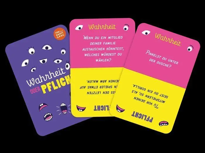 Bild: 5600704037866 | Wahrheit oder Pflicht | Herausgegeben von THE HAPPY GANG | Spiel