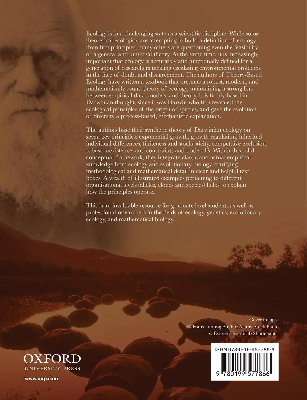 Rückseite: 9780199577866 | Theory-Based Ecology | A Darwinian Approach | Liz Pasztor (u. a.)