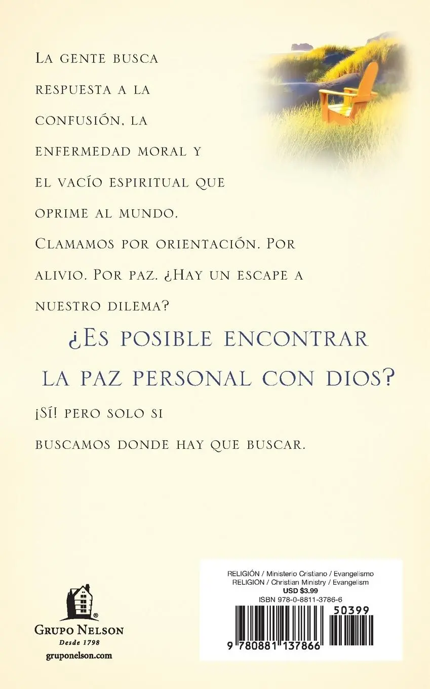 Rückseite: 9780881137866 | El secreto de la paz personal | Billy Graham | Taschenbuch | Spanisch