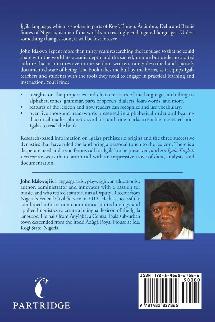Rückseite: 9781482827866 | An Ígálá-English Lexicon | John Idakwoji | Taschenbuch | Englisch