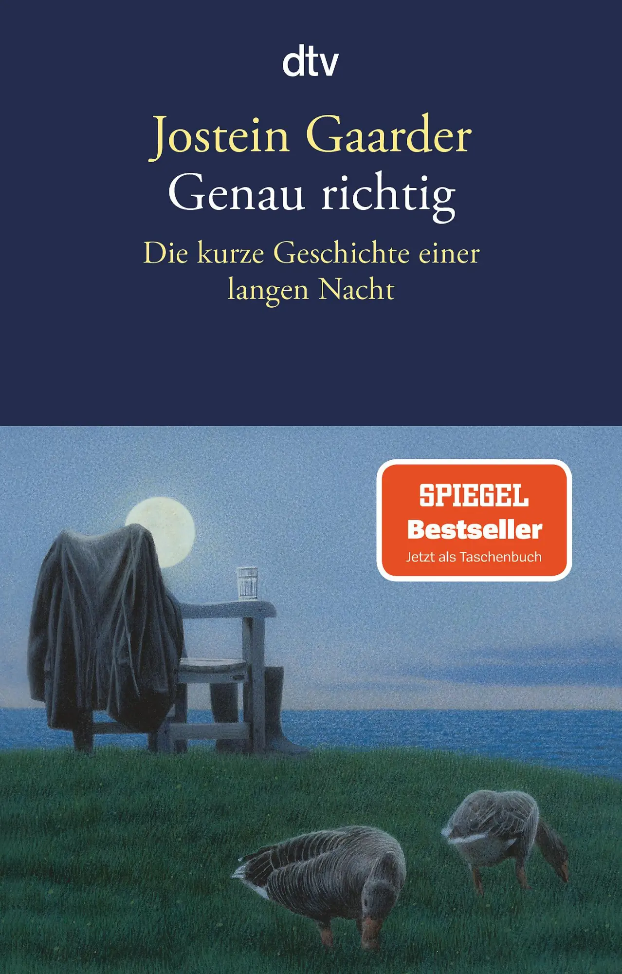 Cover: 9783423147866 | Genau richtig | Die kurze Geschichte einer langen Nacht | Gaarder