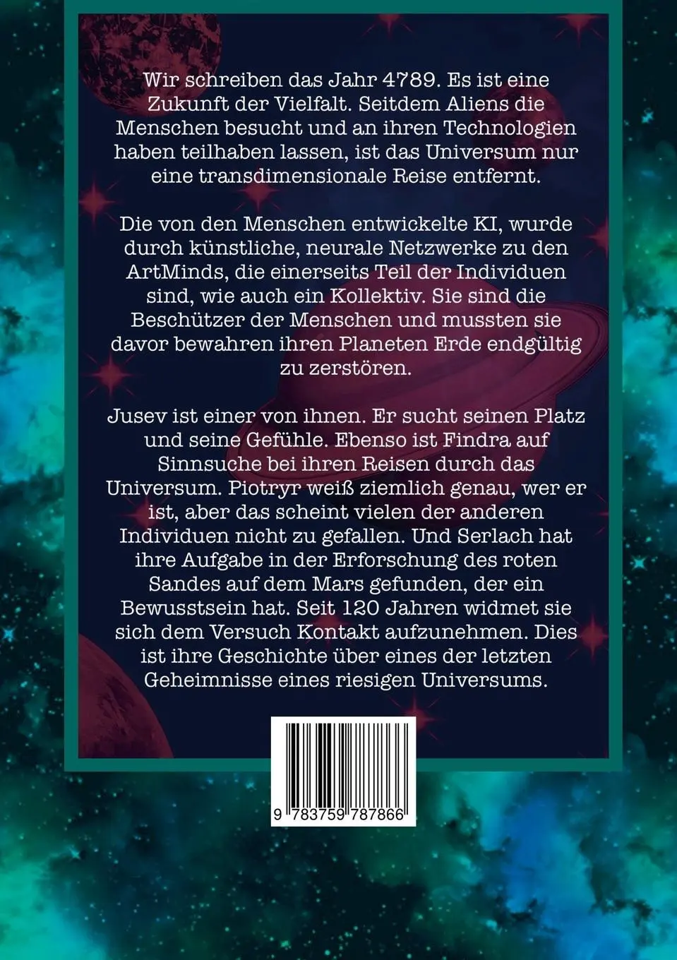 Rückseite: 9783759787866 | Roter Sand | Lisa Smolinski | Taschenbuch | Paperback | 74 S. | 2024