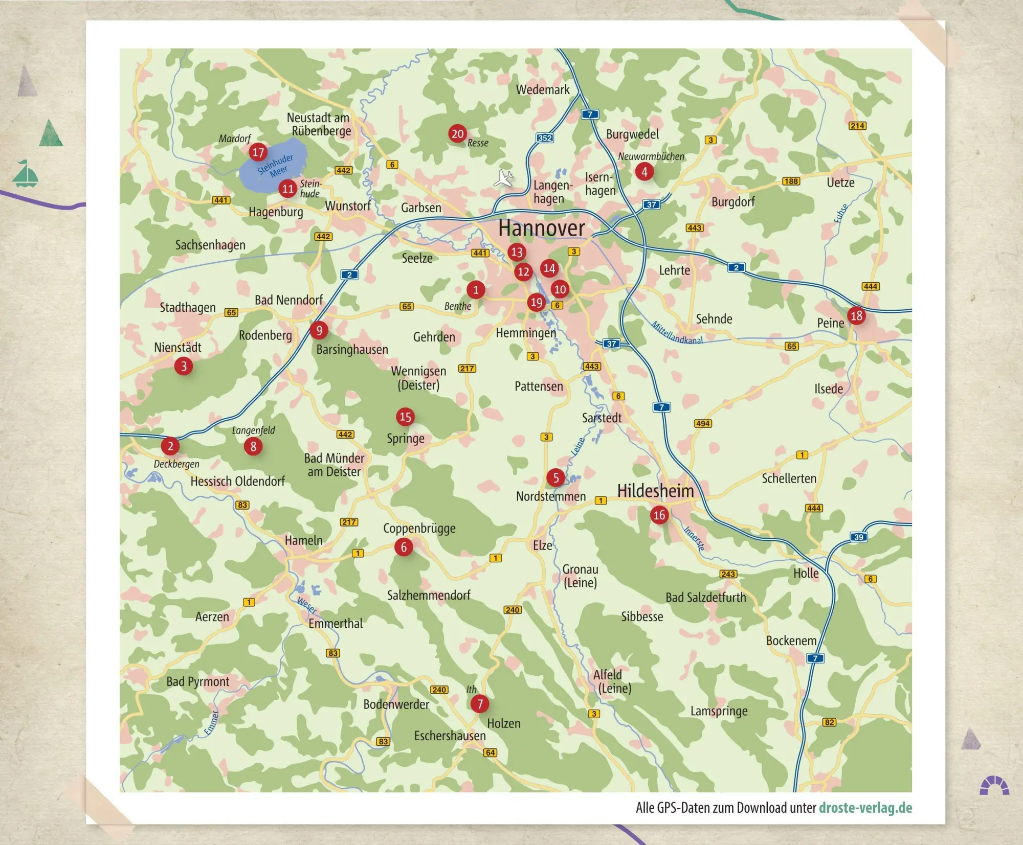 Bild: 9783770027866 | In und um Hannover. Wandern für die Seele | Julian Gick | Taschenbuch
