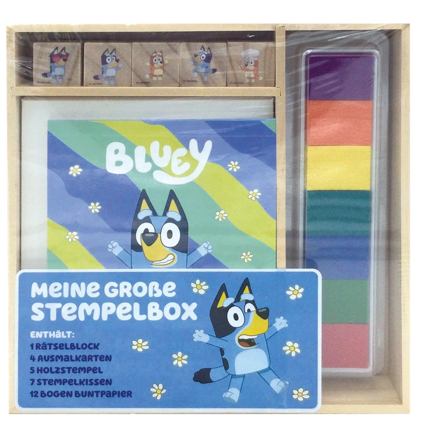 Cover: 9783833247866 | Bluey: Meine große Stempelbox | Panini | Taschenbuch | 24 S. | Deutsch