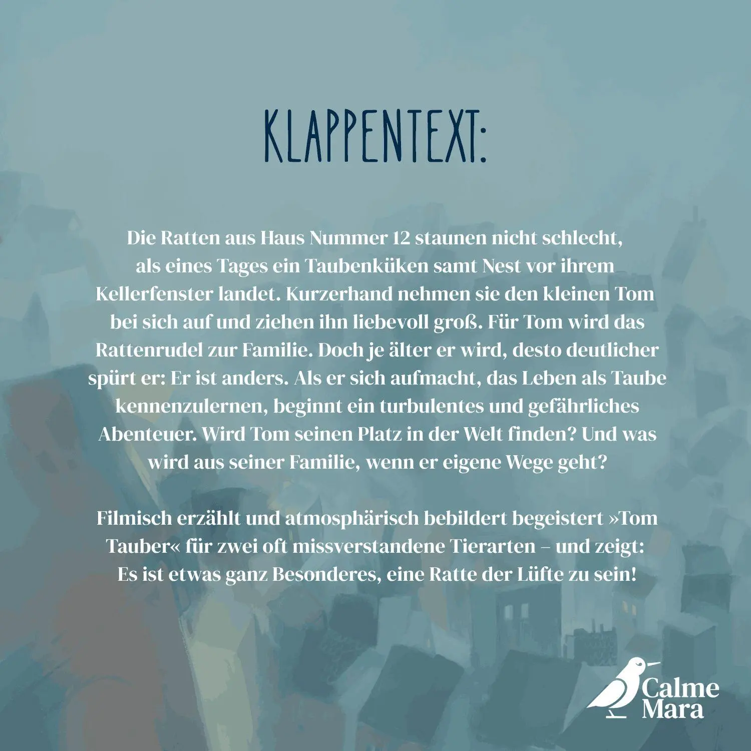 Bild: 9783948877866 | Tom Tauber - Ratte der Lüfte | Hannah Schenk | Buch | 40 S. | Deutsch