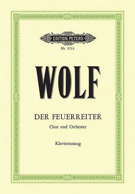 Cover: 9790014017866 | Der Feuerreiter | Eduard/Wolf, Hugo Moerike | Taschenbuch | 16 S.