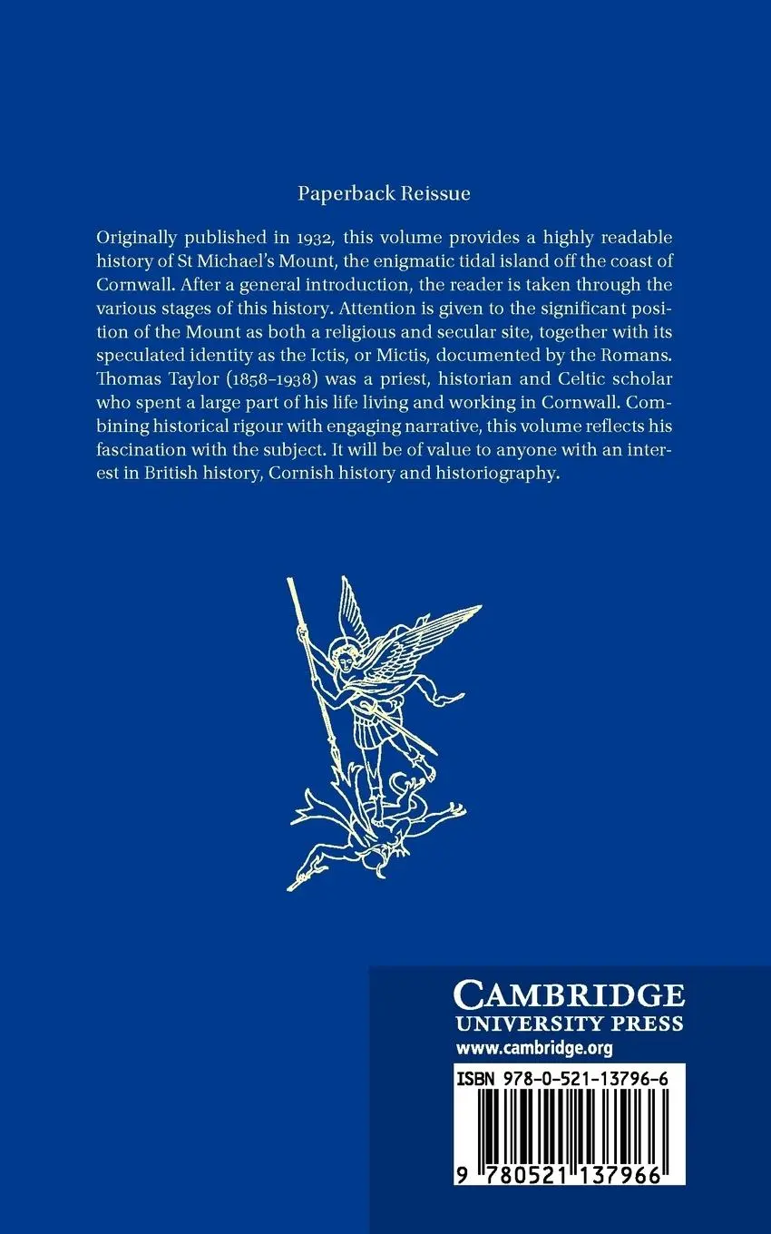 Rückseite: 9780521137966 | Saint Michael's Mount | T. Taylor (u. a.) | Taschenbuch | Englisch