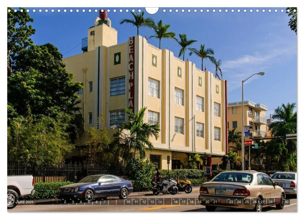 Bild: 9783435707966 | Miami South Beach (Wandkalender 2025 DIN A3 quer), CALVENDO...