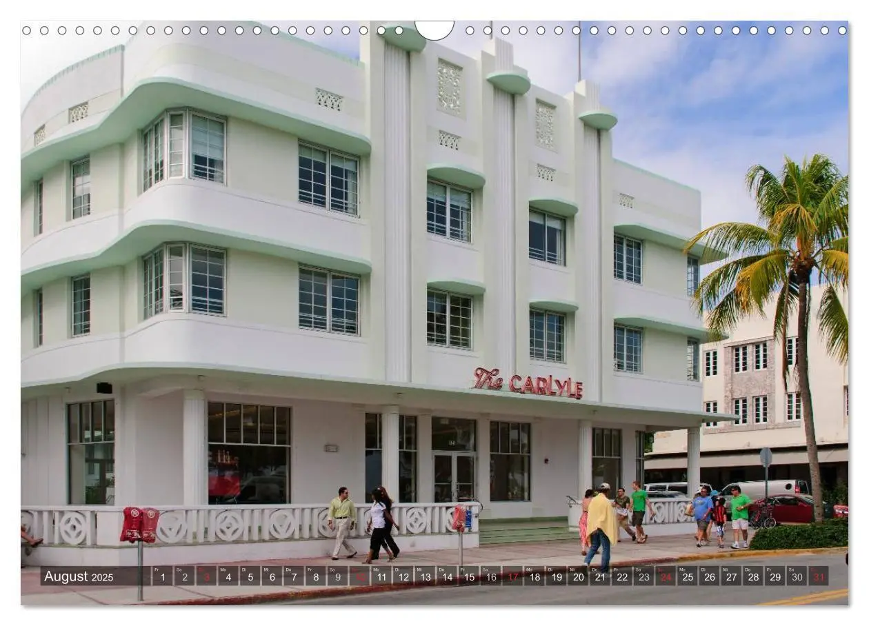 Bild: 9783435707966 | Miami South Beach (Wandkalender 2025 DIN A3 quer), CALVENDO...