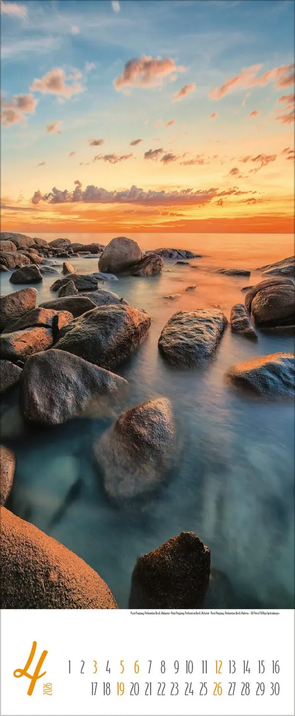Bild: 9783731887966 | Magische Momente am Meer 2026 | Verlag Korsch | Kalender | 14 S.