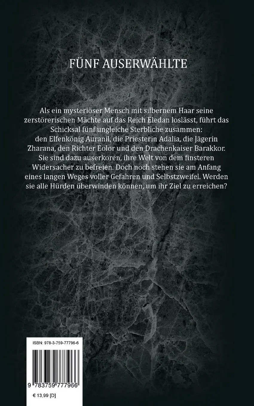 Rückseite: 9783759777966 | Sephiria | Die Großen Fünf - Teil 1 | Corinna Michelle Struck | Buch