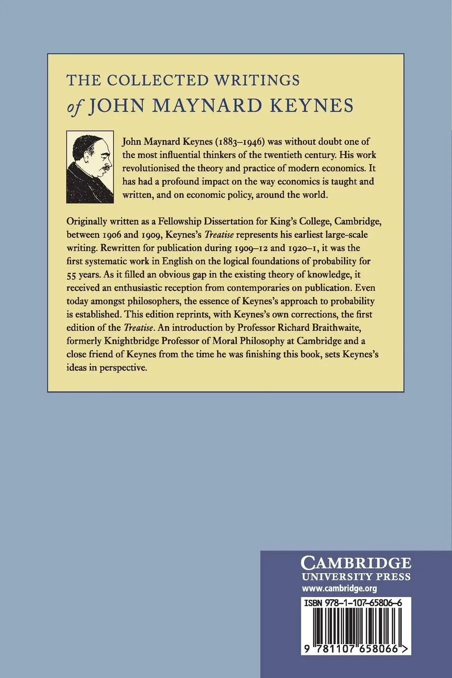 Rückseite: 9781107658066 | The Collected Writings of John Maynard Keynes | John Maynard Keynes