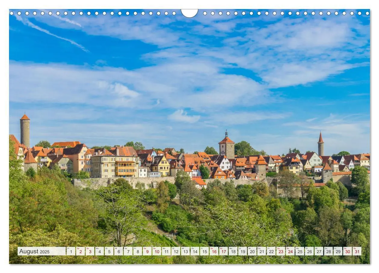 Bild: 9783383988066 | Ein Spaziergang durch Rothenburg ob der Tauber (Wandkalender 2025...