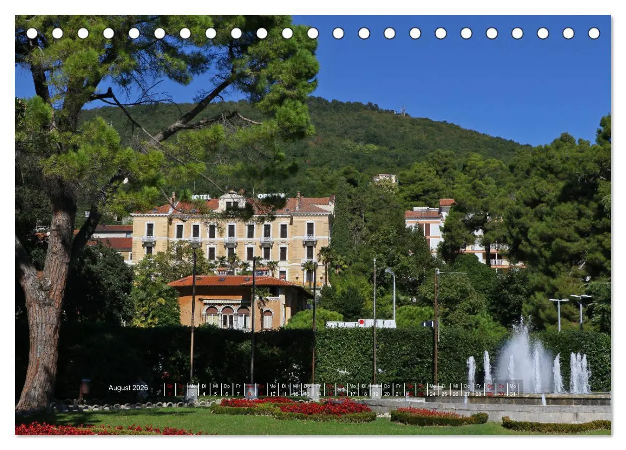 Bild: 9783457928066 | Zauberhaftes Opatija (Tischkalender 2026 DIN A5 quer), CALVENDO...