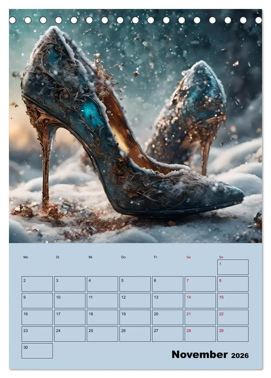 Bild: 9783516258066 | Verzaubert durch High Heels - Ein Kalender für Schuhliebhaber...