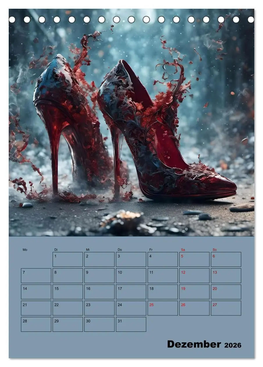 Bild: 9783516258066 | Verzaubert durch High Heels - Ein Kalender für Schuhliebhaber...