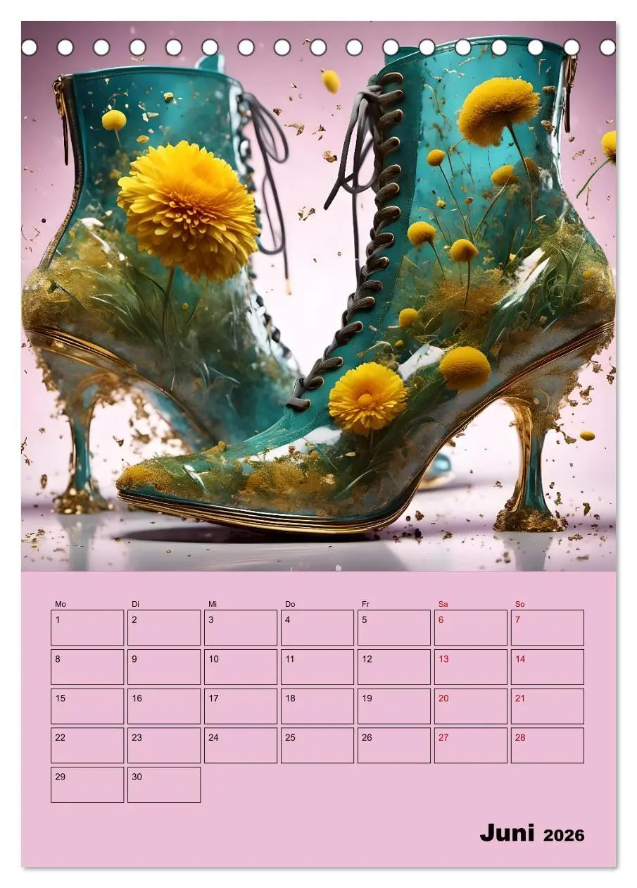 Bild: 9783516258066 | Verzaubert durch High Heels - Ein Kalender für Schuhliebhaber...