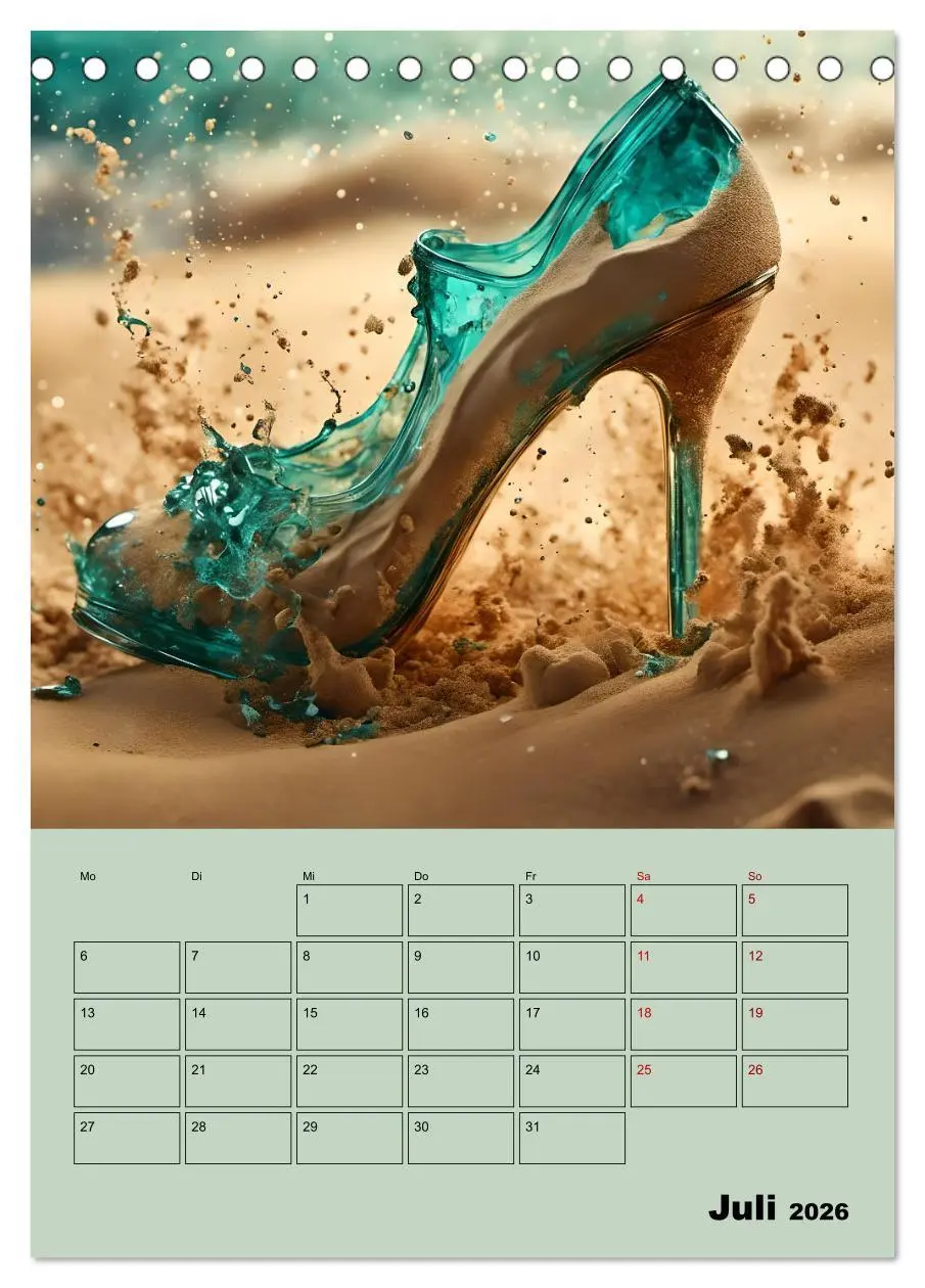 Bild: 9783516258066 | Verzaubert durch High Heels - Ein Kalender für Schuhliebhaber...