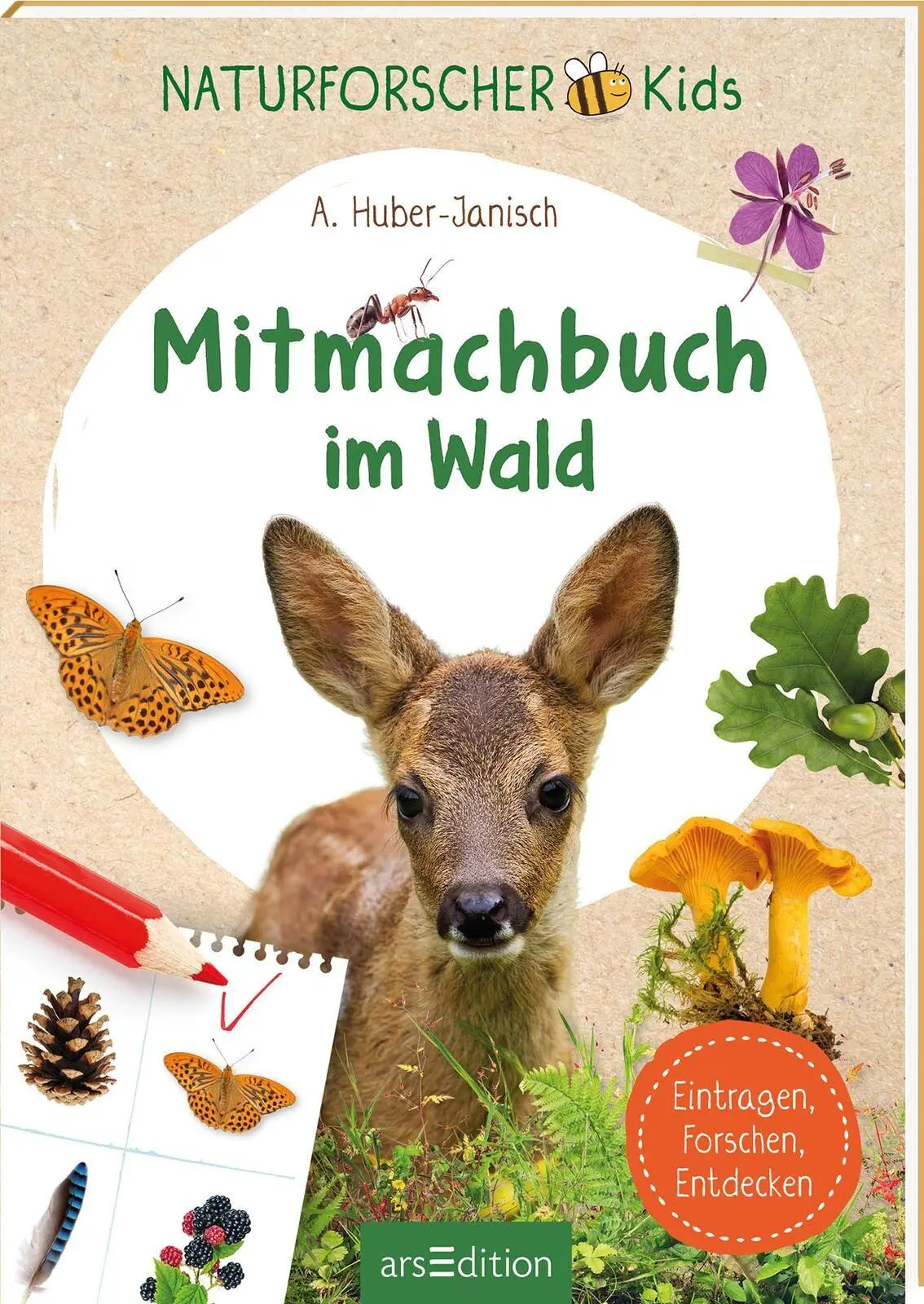 Cover: 9783845868066 | Naturforscher-Kids - Mitmachbuch im Wald | Angelika Huber-Janisch