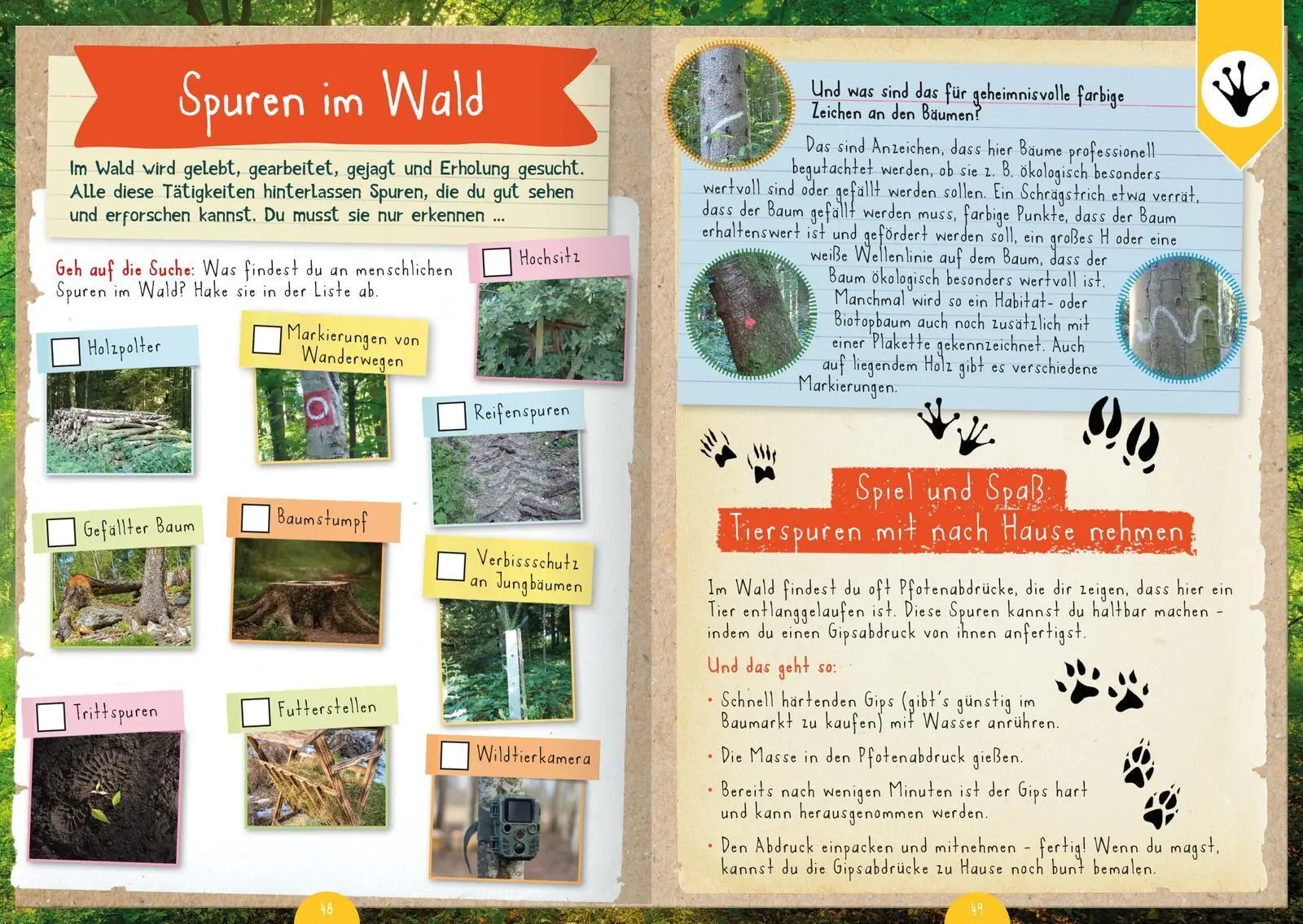 Bild: 9783845868066 | Naturforscher-Kids - Mitmachbuch im Wald | Angelika Huber-Janisch