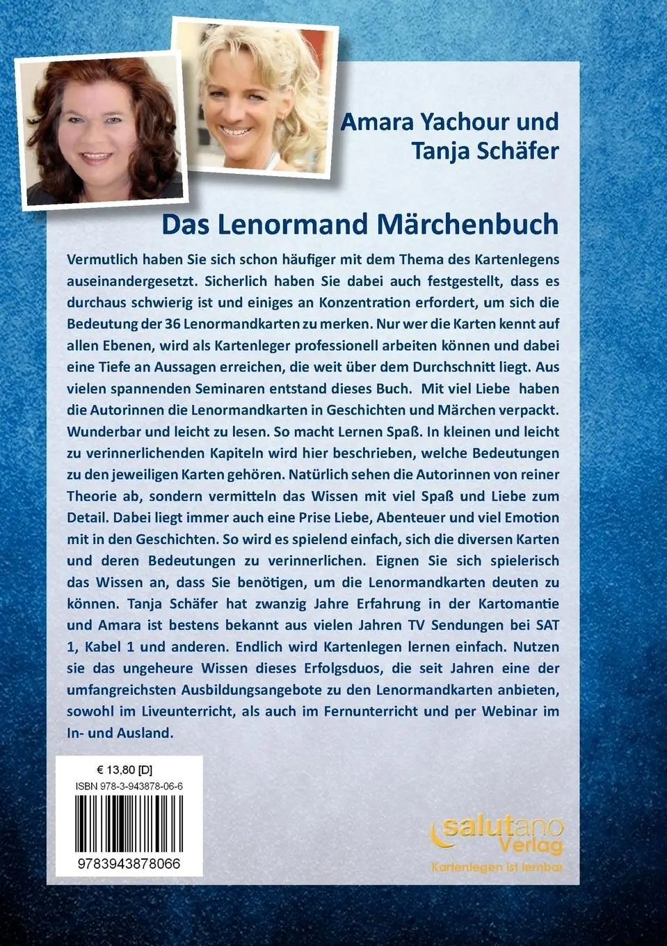 Rückseite: 9783943878066 | Das Lenormand-Märchenbuch | Kartenlegen ist lernbar | Schäfer (u. a.)