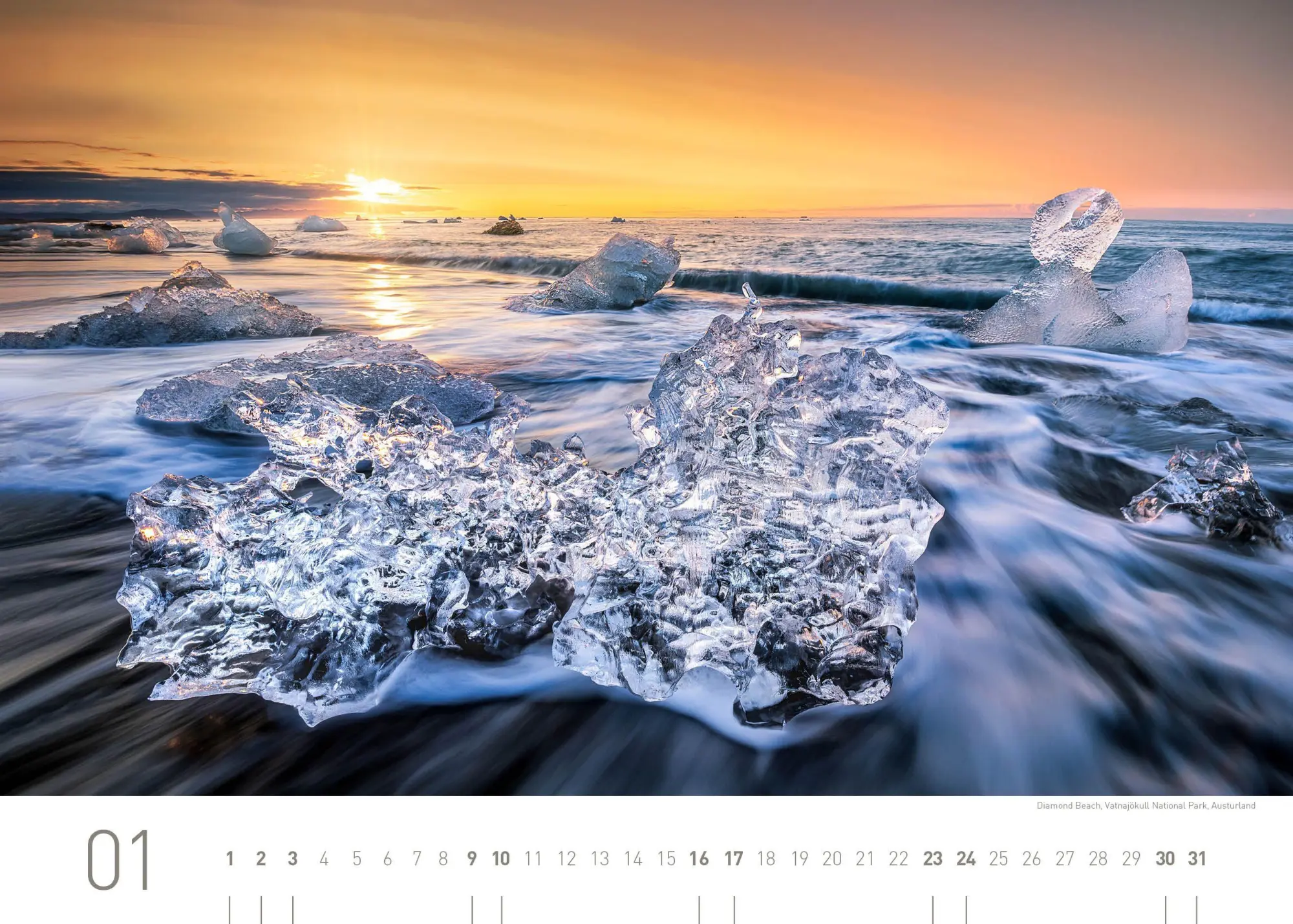 Bild: 9783968558066 | Island Exklusivkalender 2027 | Limited Edition (70 x 50 cm) | Kalender