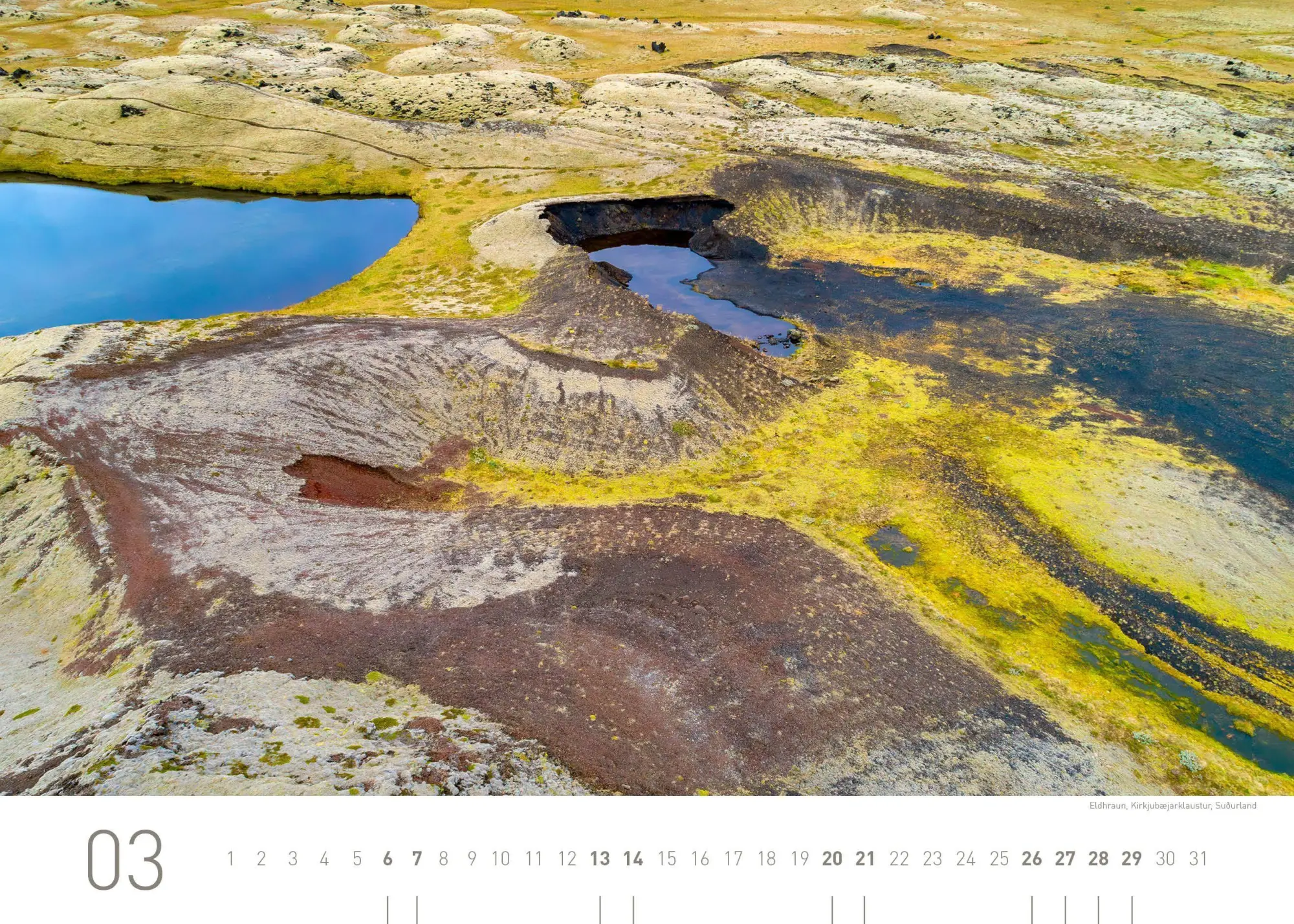 Bild: 9783968558066 | Island Exklusivkalender 2027 | Limited Edition (70 x 50 cm) | Kalender
