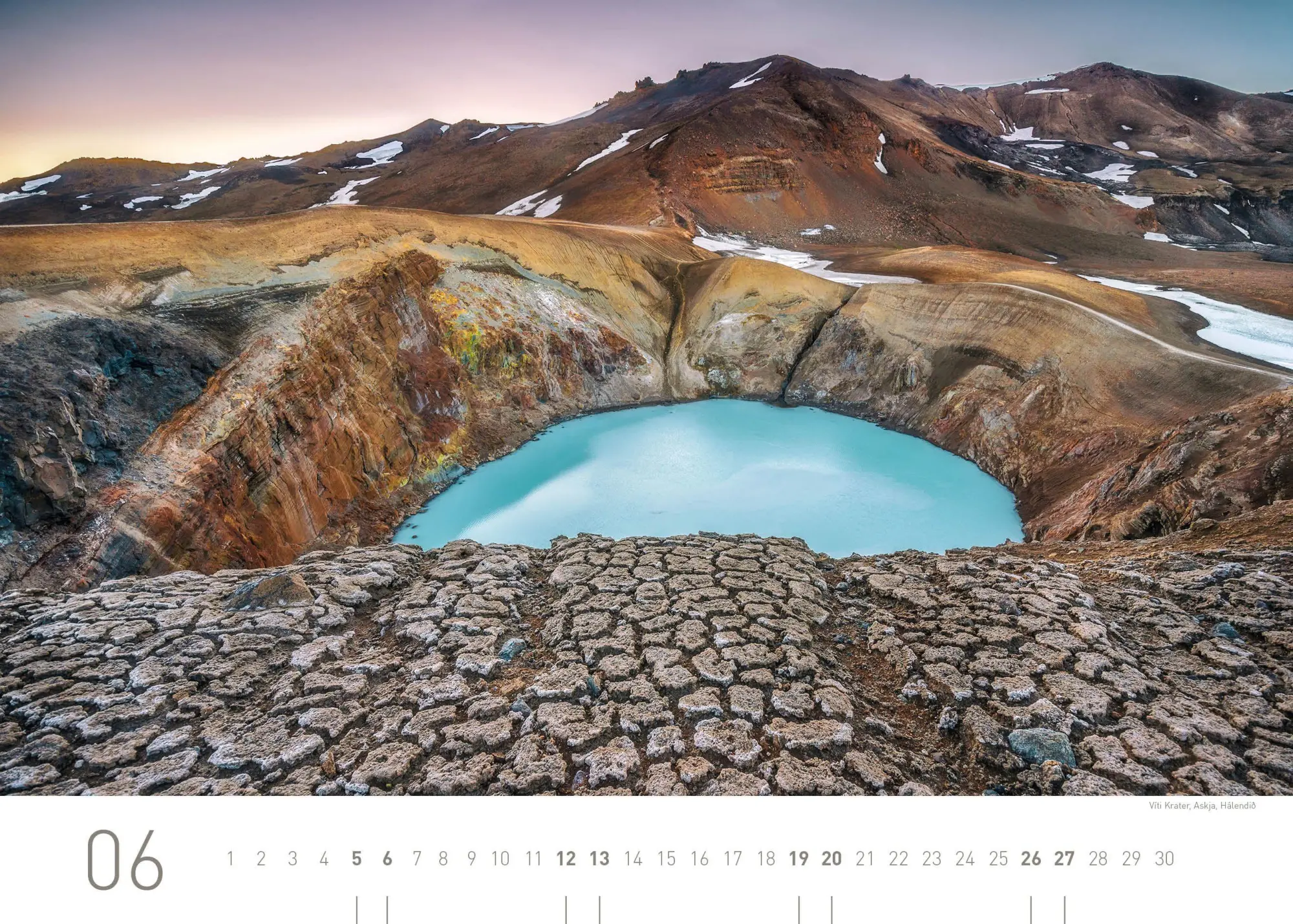 Bild: 9783968558066 | Island Exklusivkalender 2027 | Limited Edition (70 x 50 cm) | Kalender