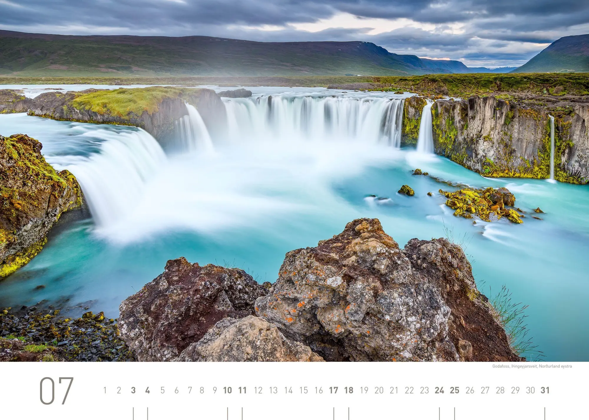 Bild: 9783968558066 | Island Exklusivkalender 2027 | Limited Edition (70 x 50 cm) | Kalender