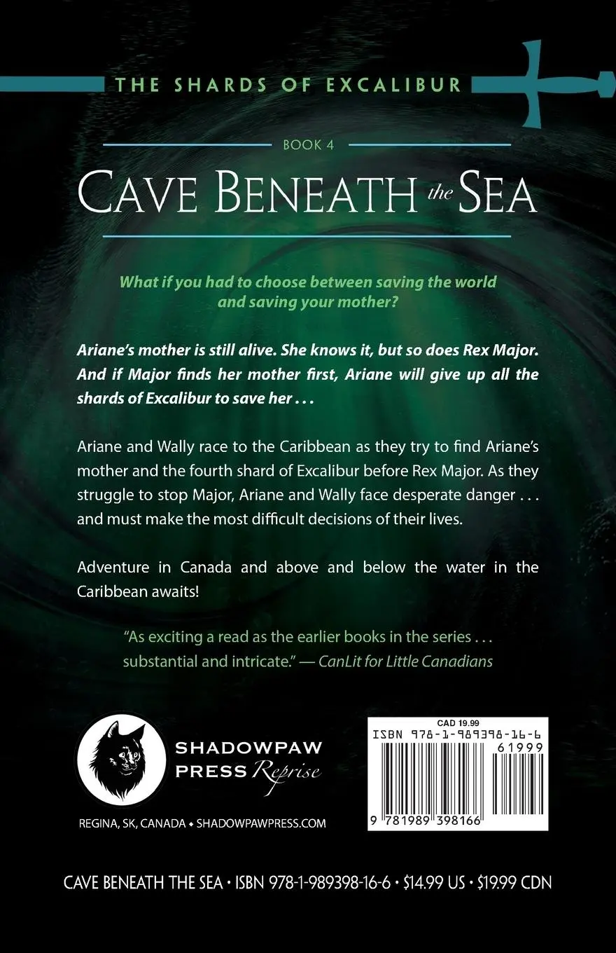 Rückseite: 9781989398166 | Cave Beneath the Sea | Edward Willett | Taschenbuch | Englisch | 2022