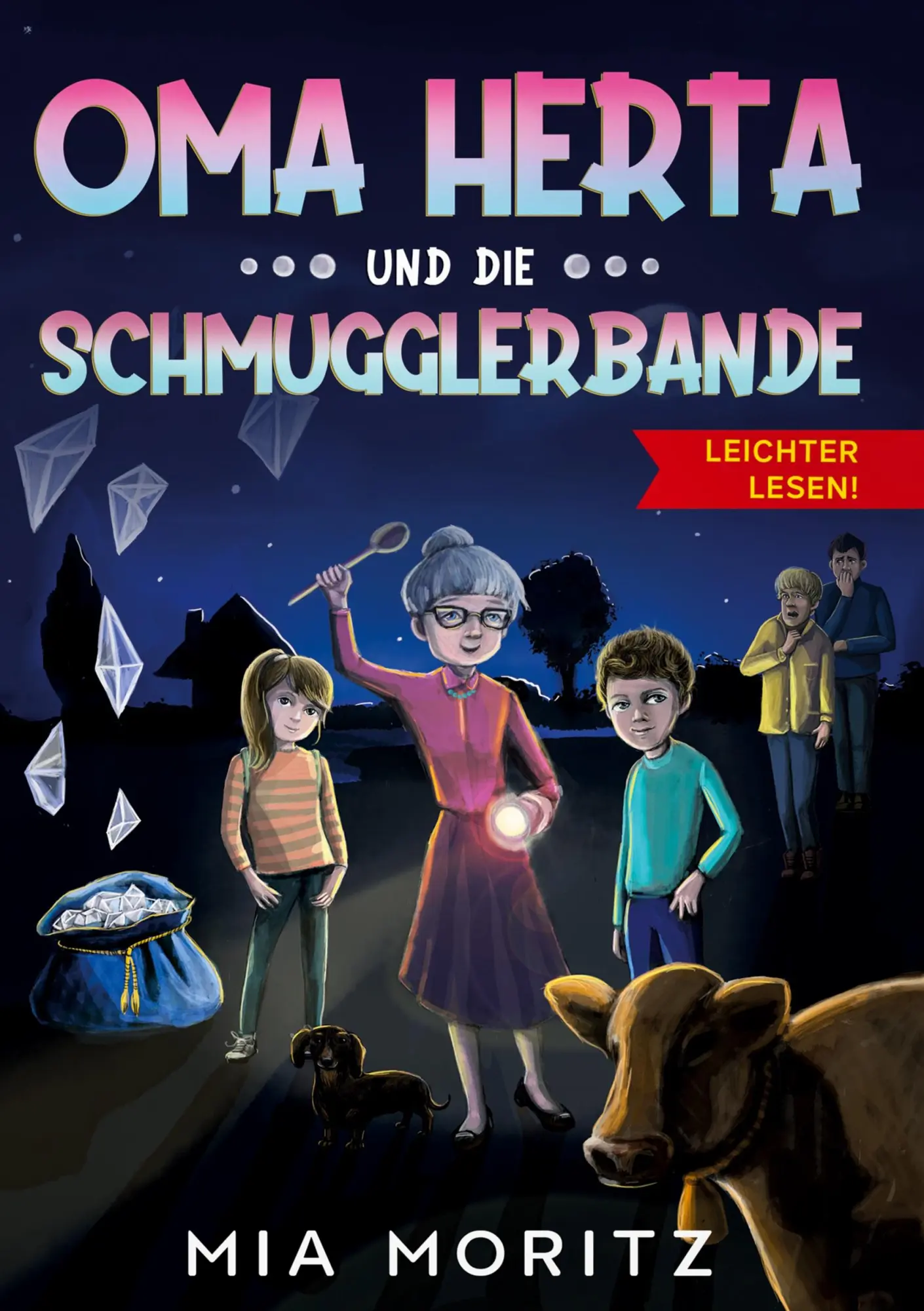 Cover: 9783347408166 | Oma Herta und die Schmugglerbande - Leichter lesen | Mia Moritz | Buch