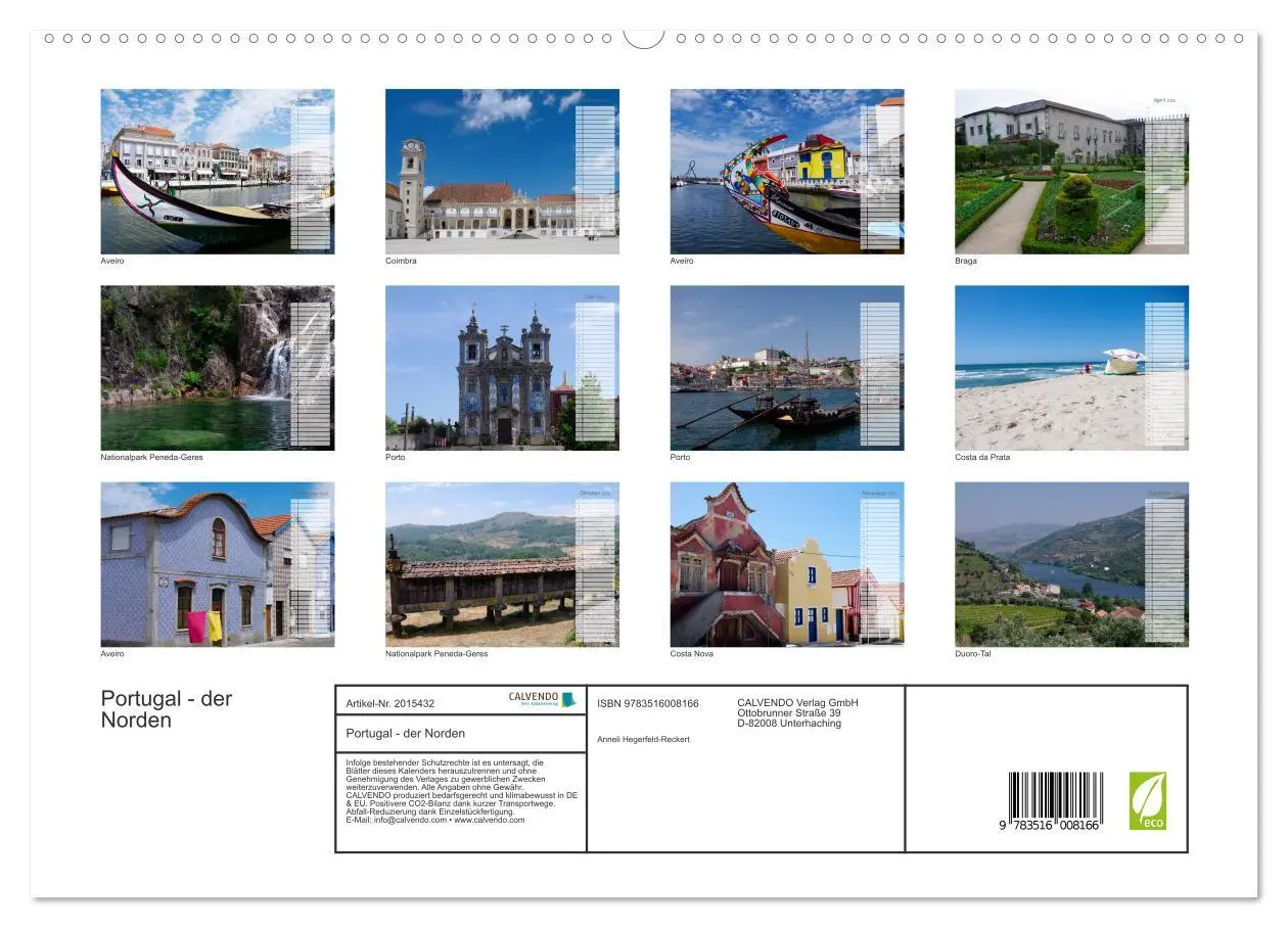 Bild: 9783516008166 | Portugal - der Norden (hochwertiger Premium Wandkalender 2026 DIN...
