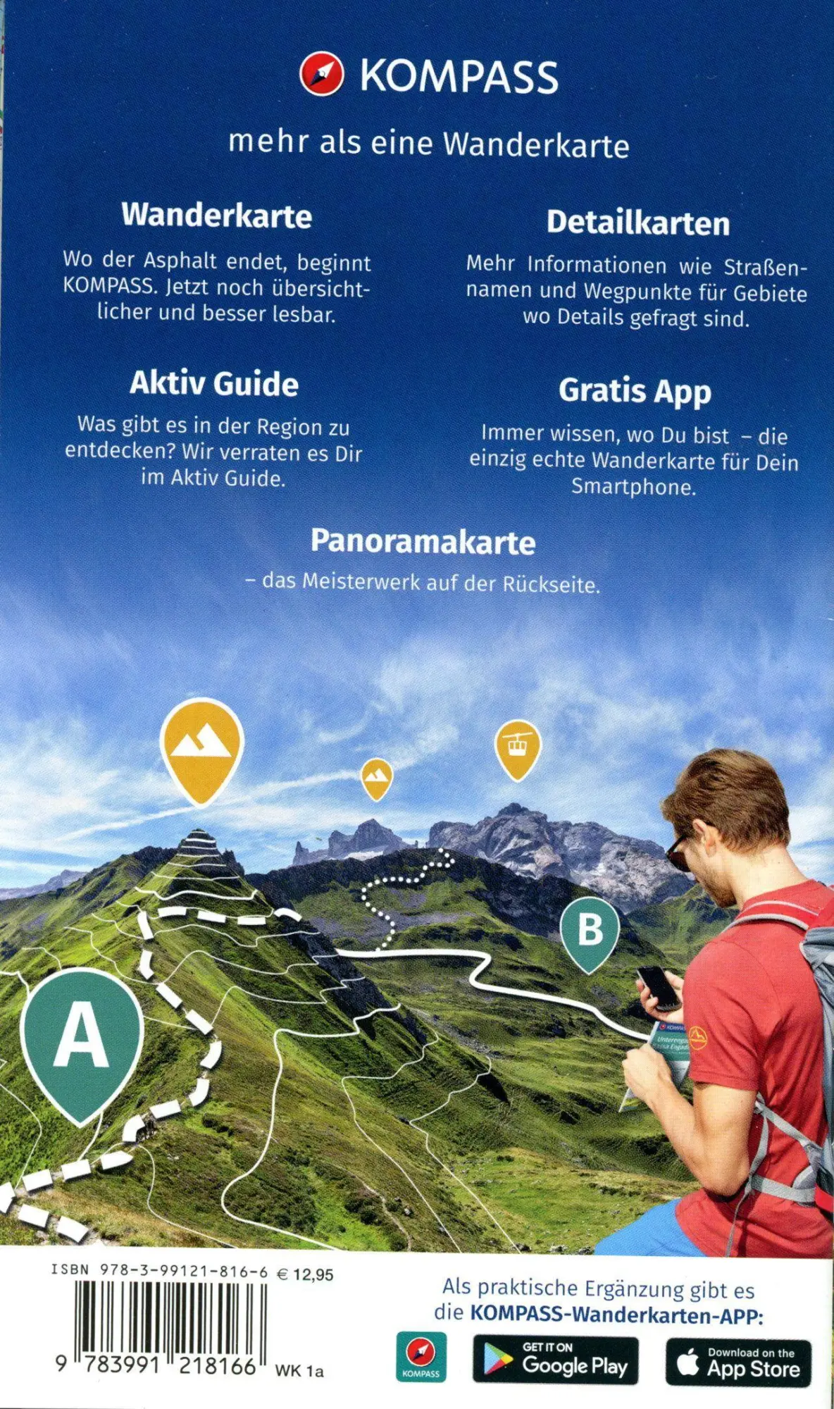 Bild: 9783991218166 | KOMPASS Wanderkarte 1a Bodensee West 1:50.000 | (Land-)Karte | Deutsch