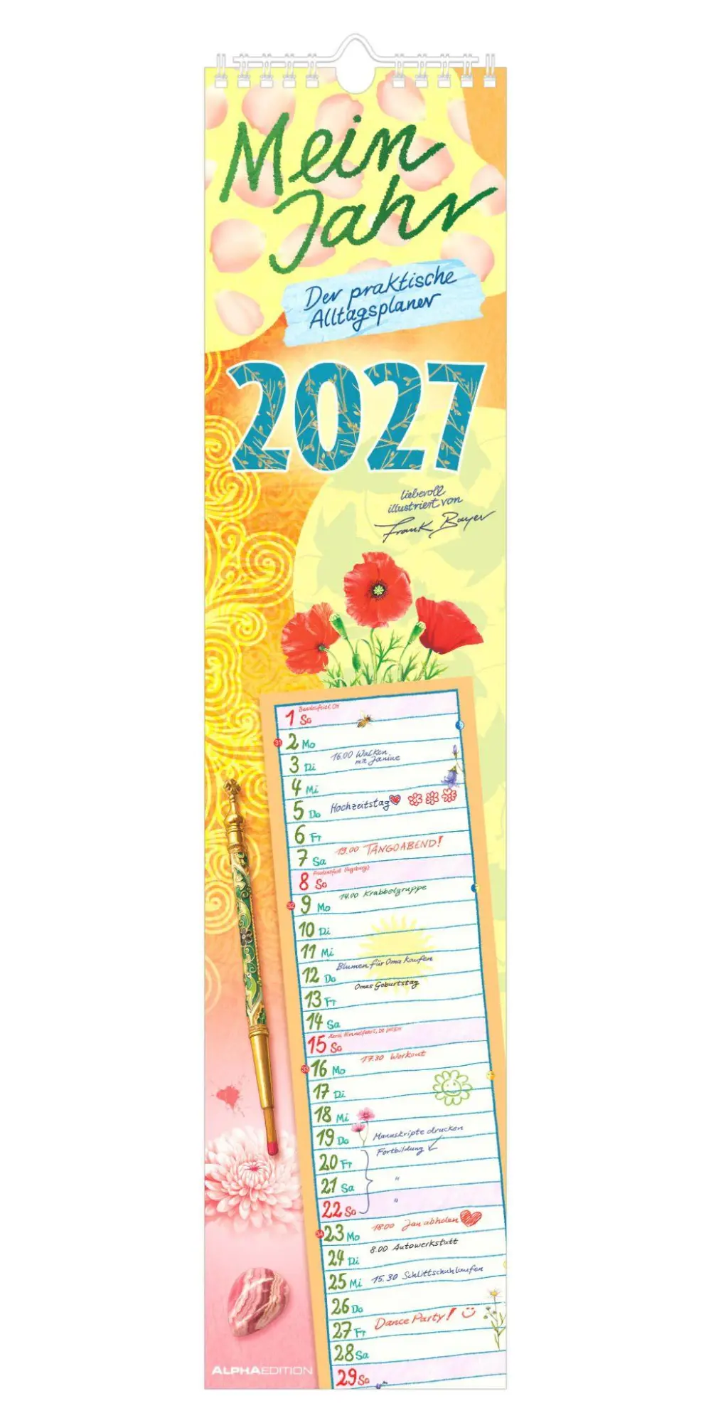 Cover: 4069095018266 | Mein Jahr - Der praktische Alltagsplaner 2027 | KG | Kalender | 14 S.