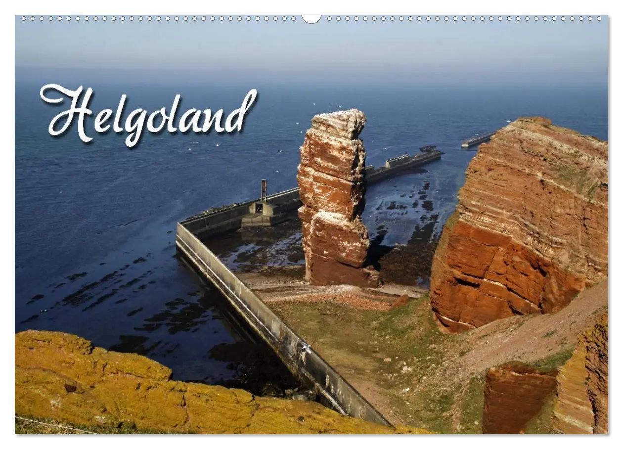 Cover: 9783516168266 | Helgoland (Wandkalender 2026 DIN A2 quer), CALVENDO Monatskalender