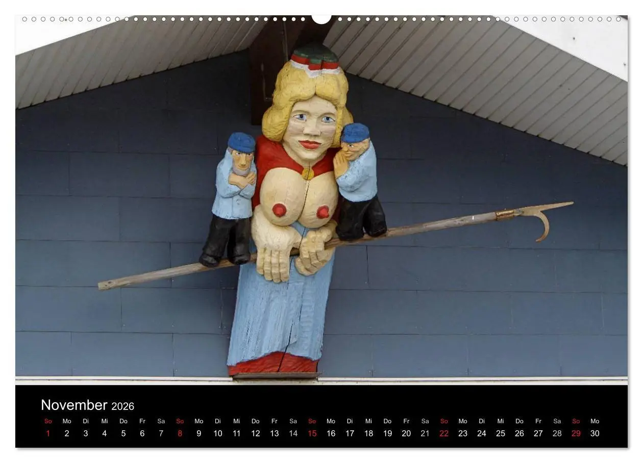 Bild: 9783516168266 | Helgoland (Wandkalender 2026 DIN A2 quer), CALVENDO Monatskalender