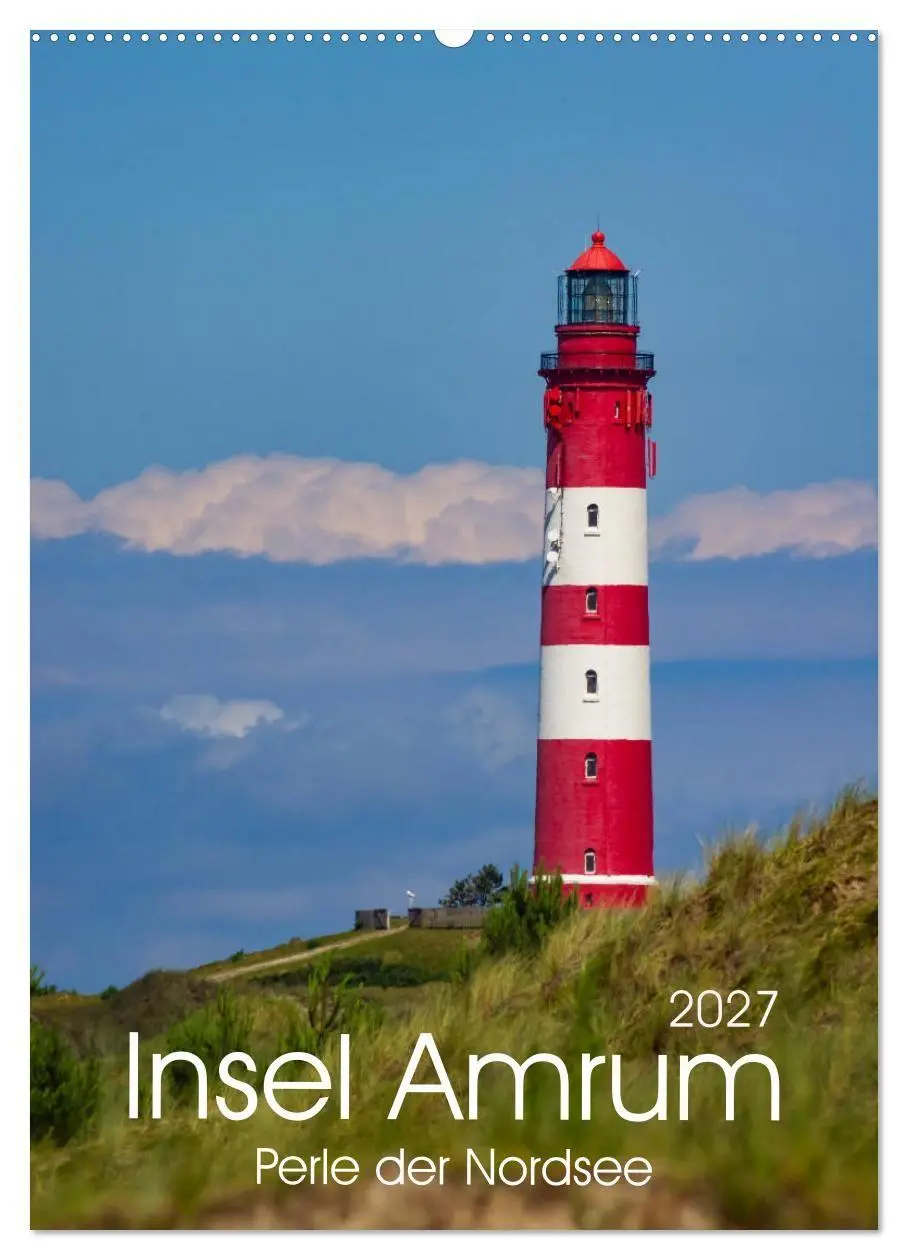 Cover: 9783594218266 | Insel Amrum (Wandkalender 2027 DIN A2 hoch), CALVENDO Monatskalender
