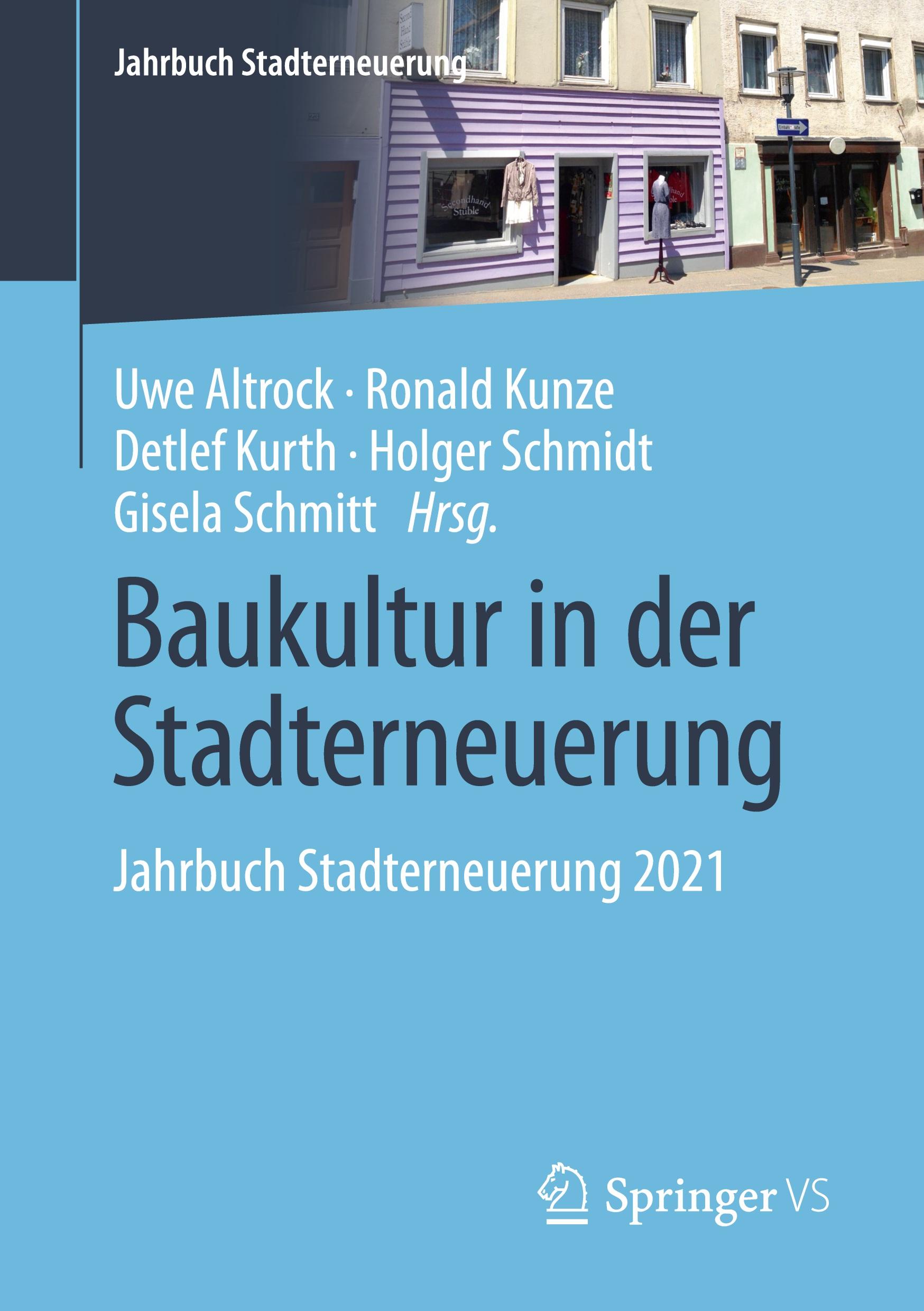 Cover: 9783658358266 | Baukultur in der Stadterneuerung | Jahrbuch Stadterneuerung 2021