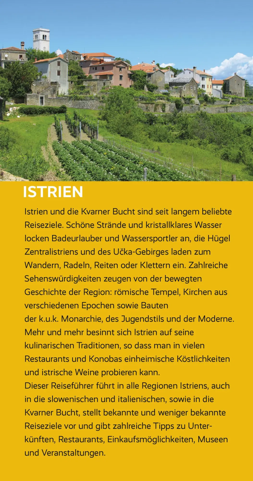 Bild: 9783897948266 | TRESCHER Reiseführer Istrien und Kvarner Bucht | Matthias Jacob | Buch