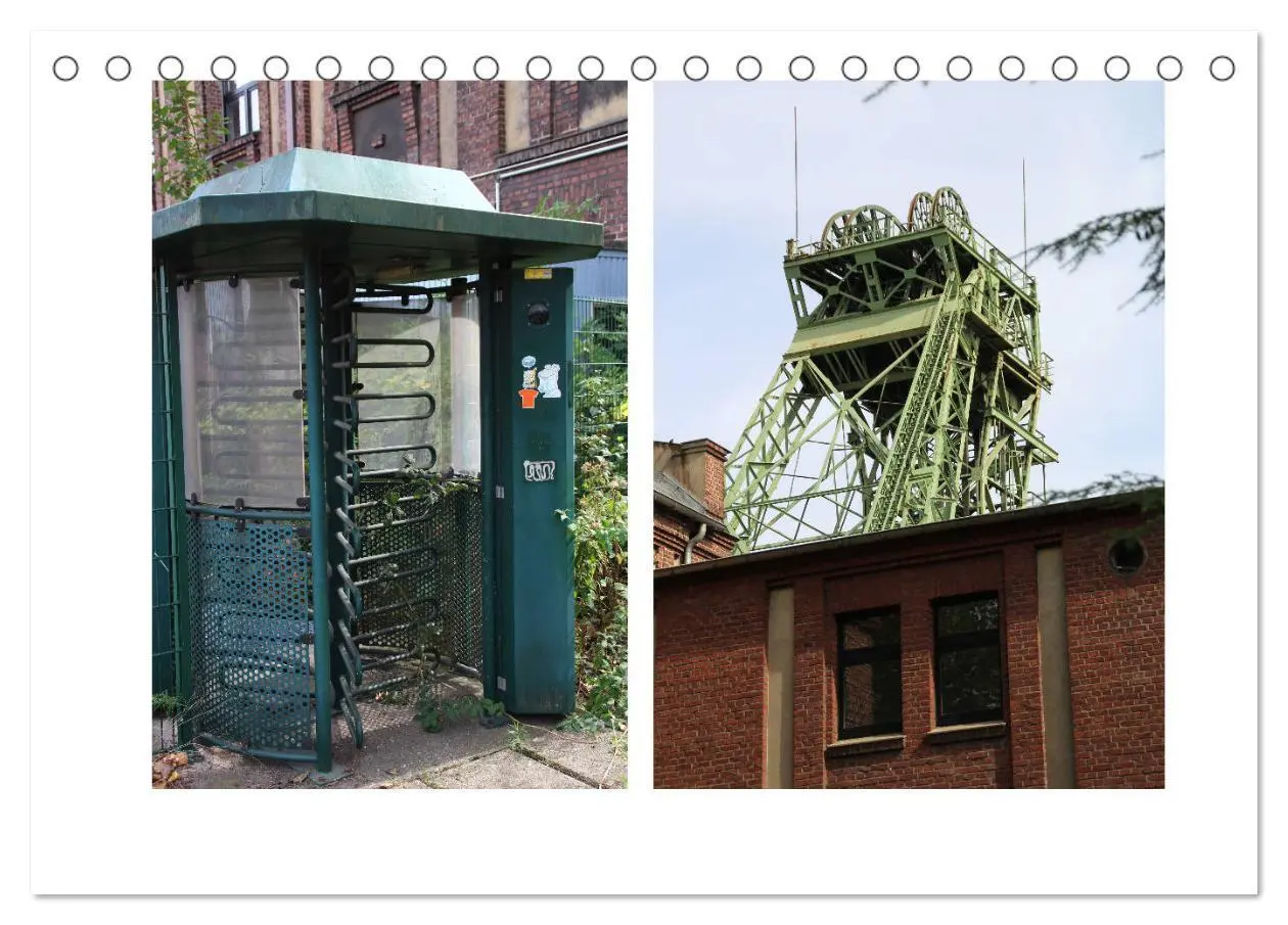 Bild: 9783435288366 | Bergwerk West Kamp-Lintfort (Tischkalender 2025 DIN A5 quer),...