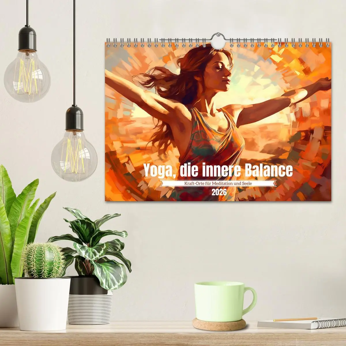Bild: 9783457378366 | Yoga, die innere Balance (Wandkalender 2026 DIN A4 quer), CALVENDO...